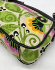 Spartina 449 Ivory Floral Port Passage Crossbody Bag