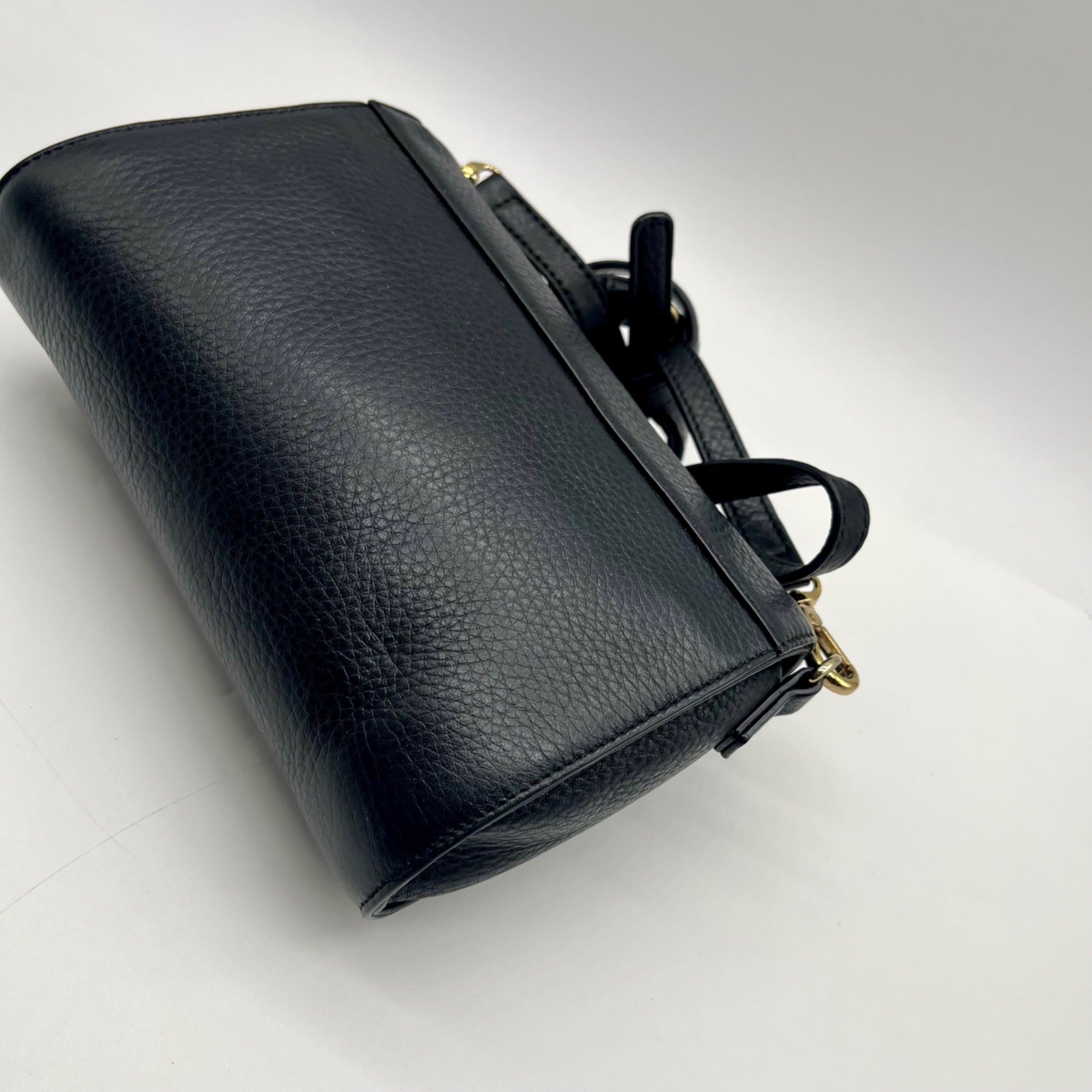 DKNY Black Leather Crossbody Bag