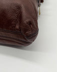 Fossil Brown Explorer Foldover Crossbody Bag