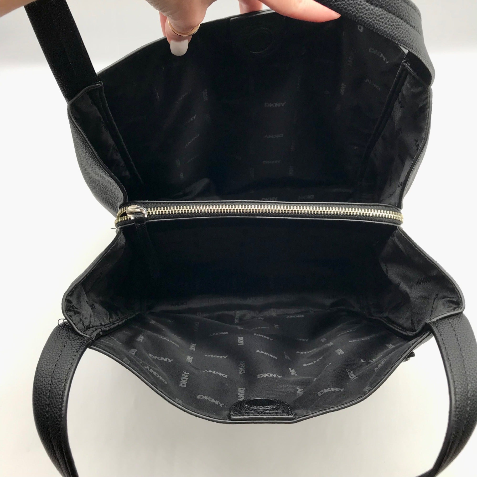 DKNY Black Nala Tote Bag