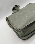 Jen and Co Grey Hobo Style Shoulder Bag