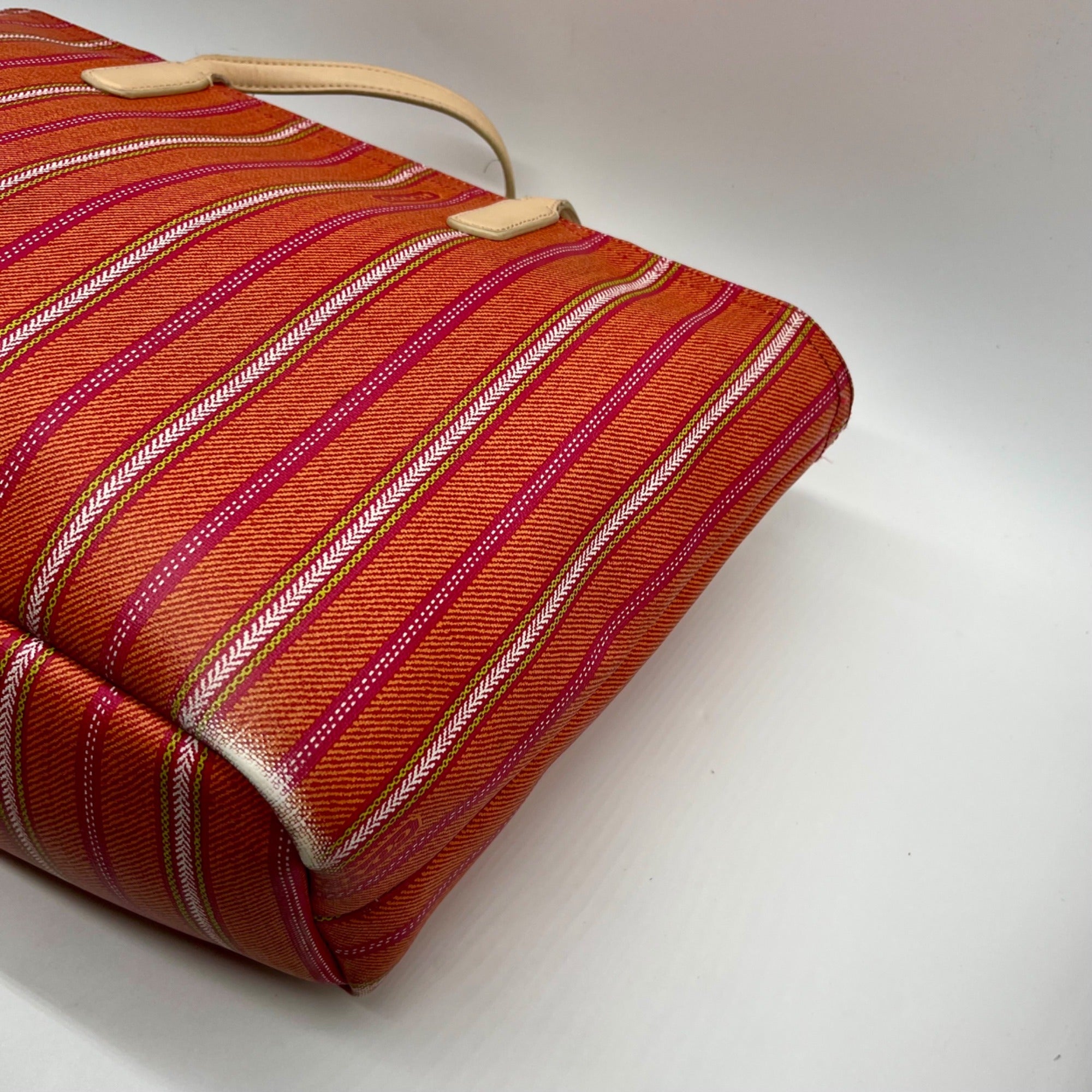 Coach Legacy Weekend Ticking Stripe Tote Bag 23108