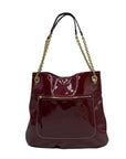 Coach Crimson Patent Leather Poppy Convertible Shoulder Bag 21583