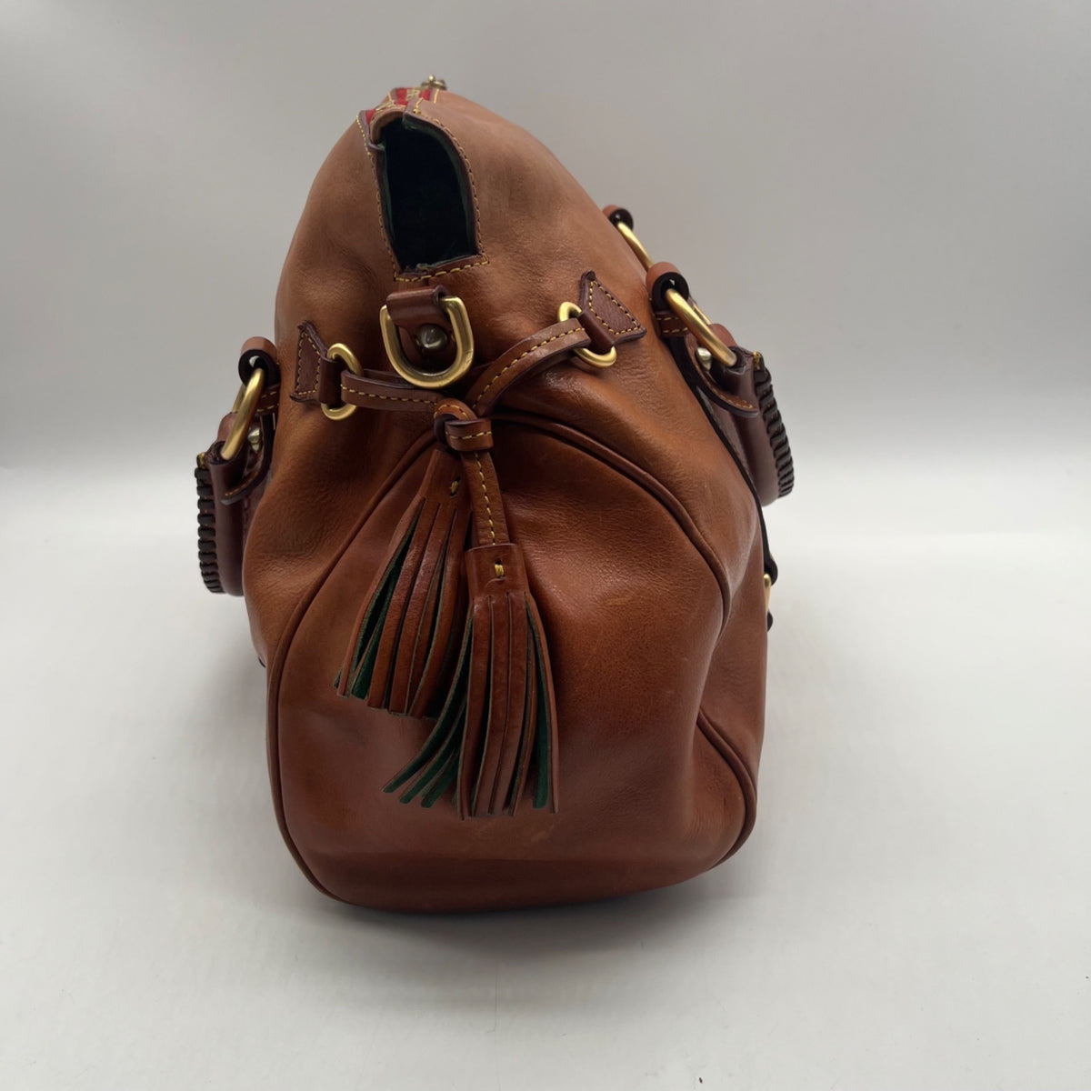 Dooney &amp; Bourke Brown Florentine Vachetta Leather Satchel bag