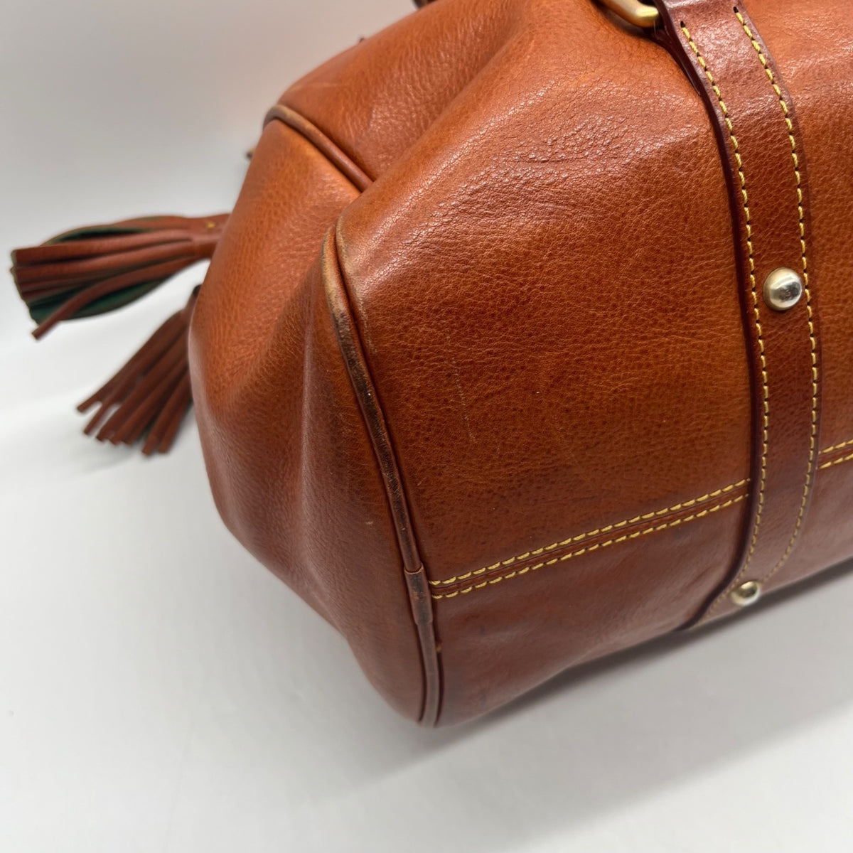Dooney &amp; Bourke Brown Florentine Vachetta Leather Satchel bag