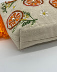 MMs Brands Beige & Orange Bag
