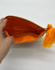 MMs Brands Beige & Orange Bag