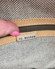 Dooney & Bourke Tan & Brown Monogram Canvas Vintage Tote