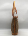 Dooney & Bourke Tan & Brown Monogram Canvas Vintage Tote
