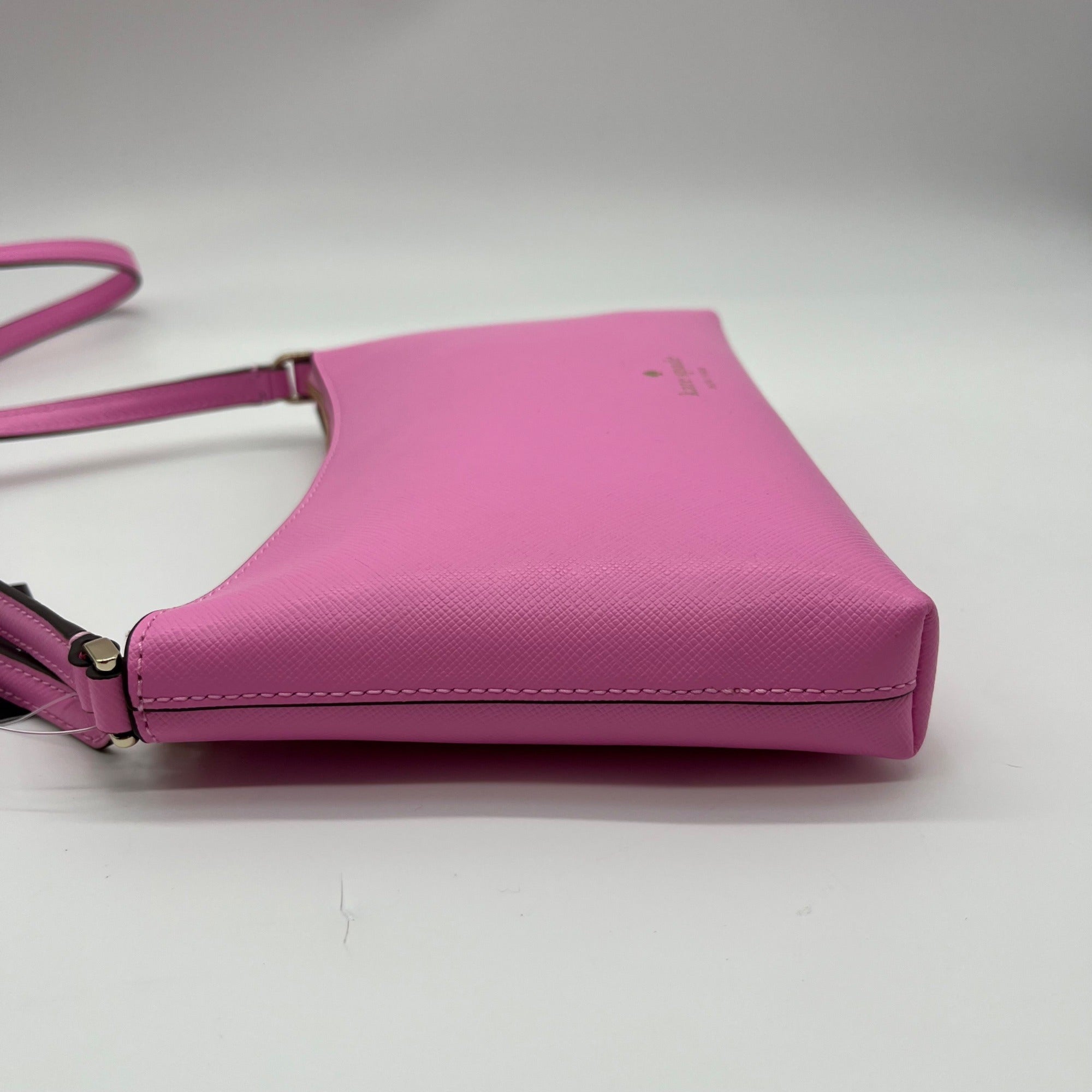 Kate Spade Surf Pink Saffiano Leather Sadie Crossbody