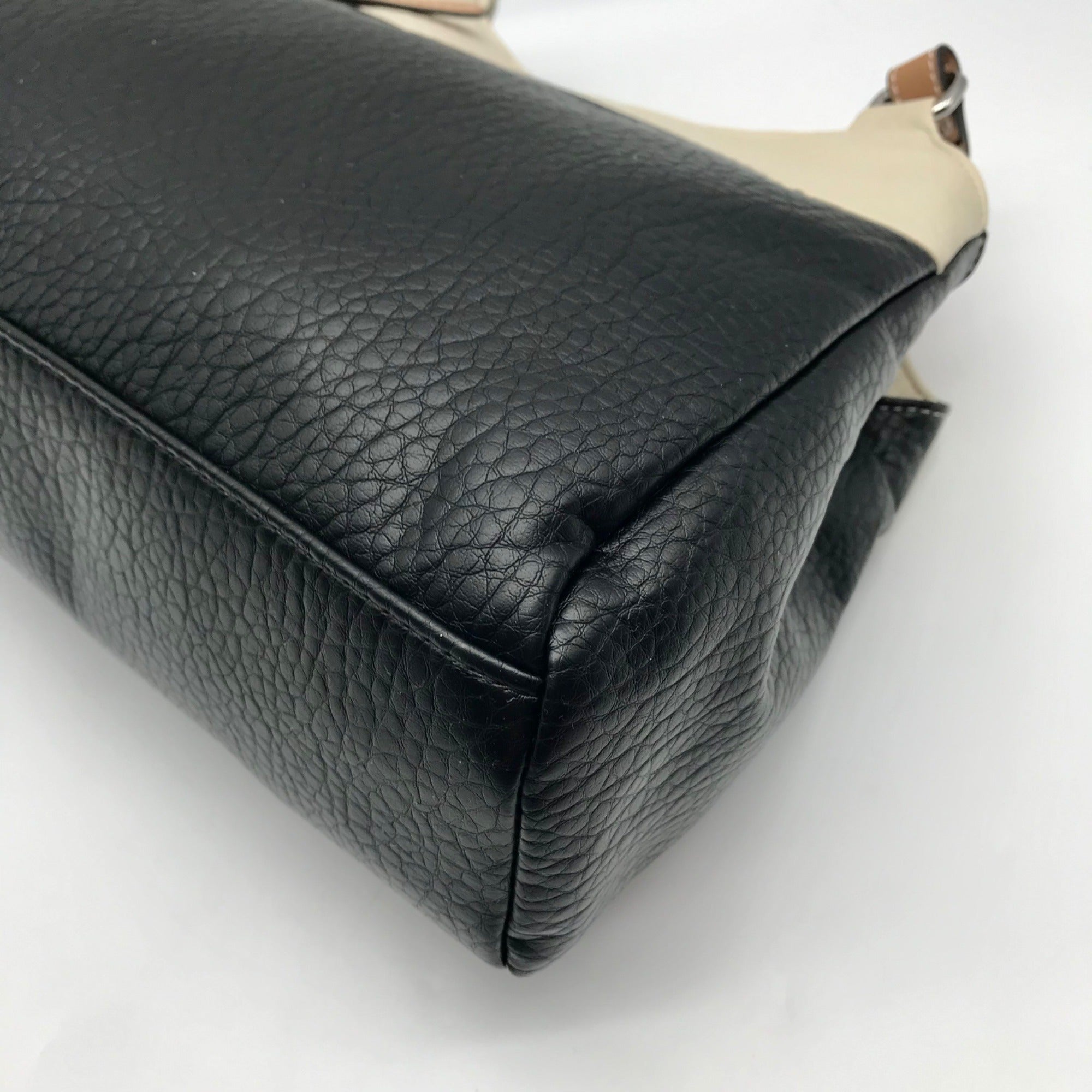Giani Bernini Black Colorblock Pebbled 4 Poster Tote Bag