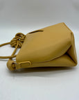 MMS Beige Leather Crossbody Bag
