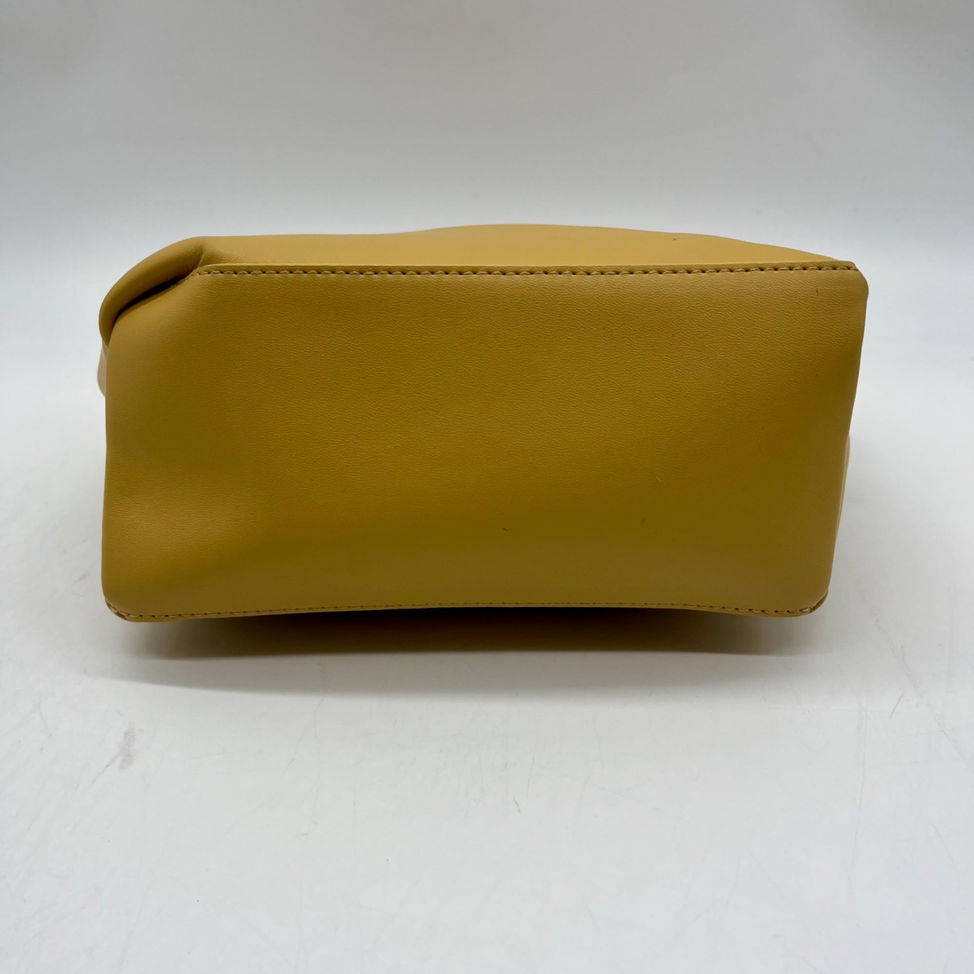 MMS Beige Leather Crossbody Bag