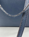 Michael Kors Blue Charlotte Large Tote Zip Tote Bag