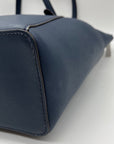 Michael Kors Blue Charlotte Large Tote Zip Tote Bag