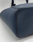 Michael Kors Blue Charlotte Large Tote Zip Tote Bag