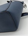 Michael Kors Blue Charlotte Large Tote Zip Tote Bag
