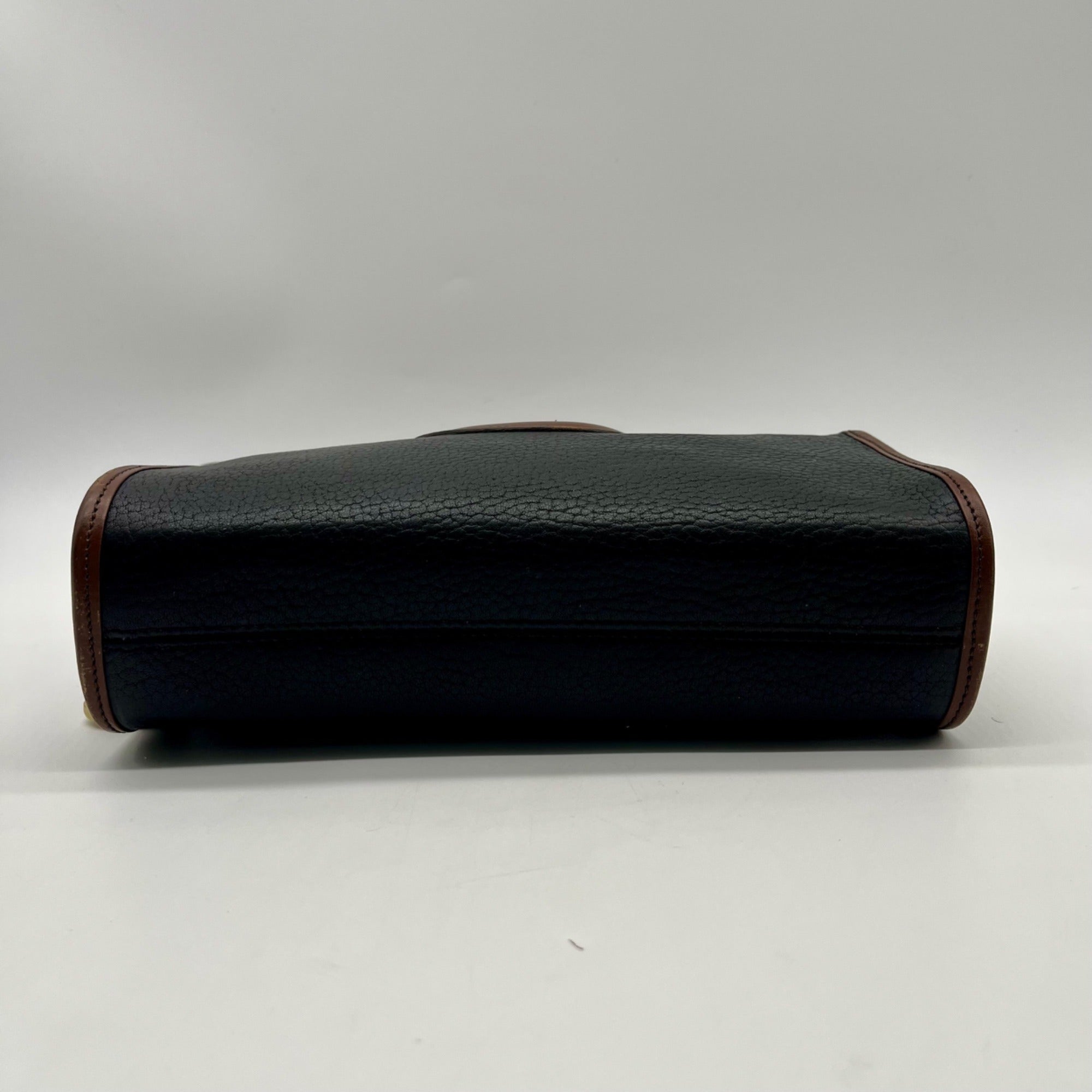 Dooney &amp; Bourke Vintage Black &amp; Brown Crossbody