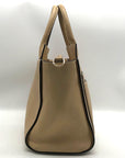 Kate Spade Beige Leather Claremont Drive Marcella Tote Bag