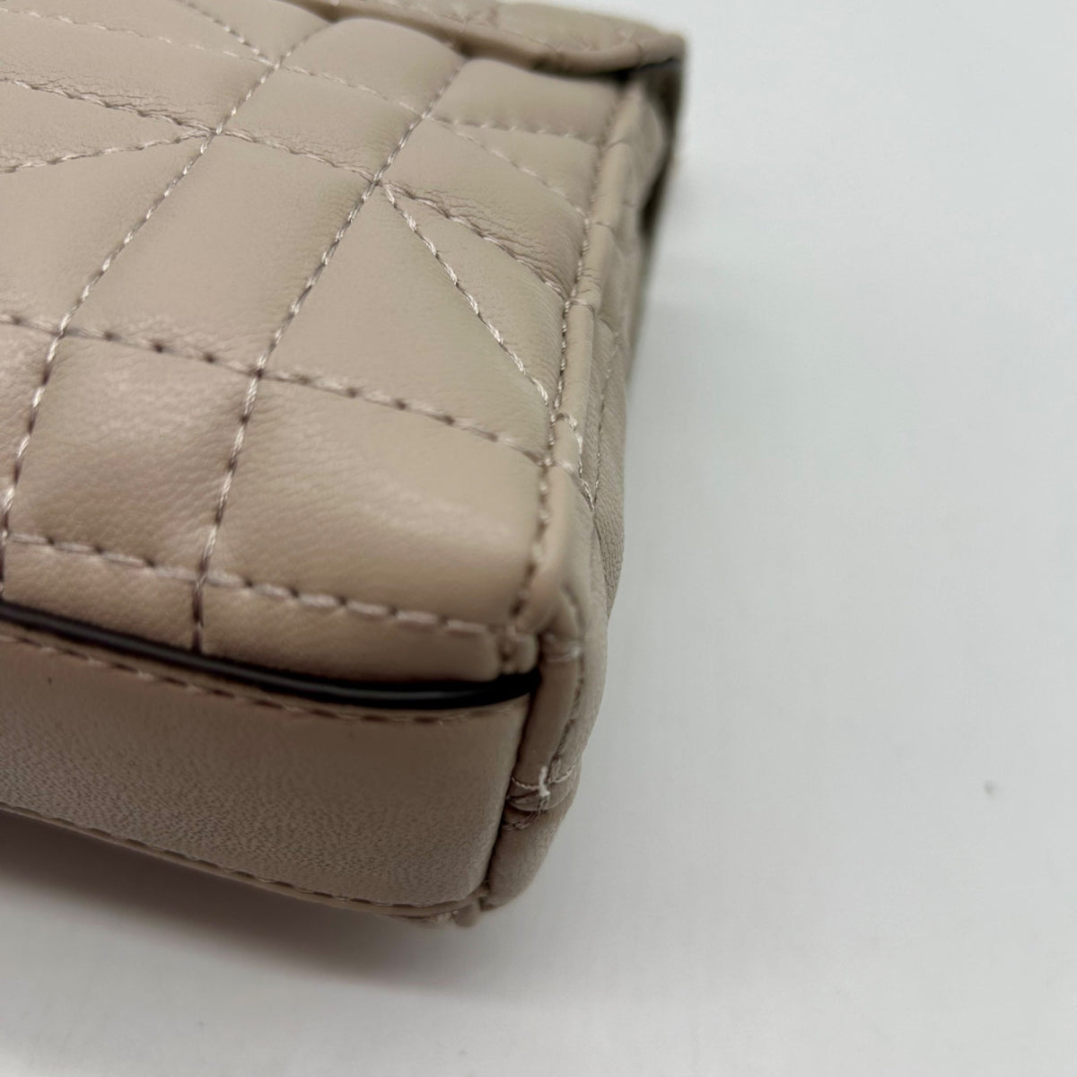Guess Beige Leather Crossbody Bag