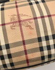 Burberry Signature Haymarket Check Medium Willenmore Hobo Bag
