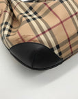 Burberry Signature Haymarket Check Medium Willenmore Hobo Bag