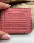 Coach Beige Kristen Signature East/West Crossbody Bag
