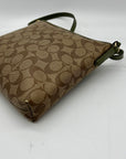Coach Brown Signature File Crossbody Bag