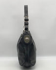 Coach Black Leather Peyton Hobo Shoulder Bag 14502