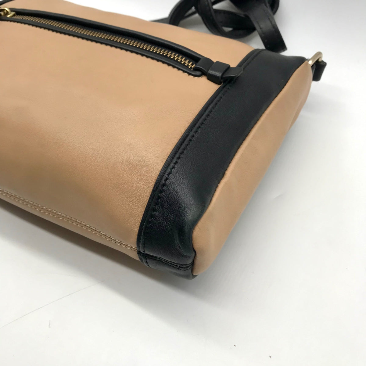 Kate Spade Two-Tone Leather Convertible Crossbody Bag