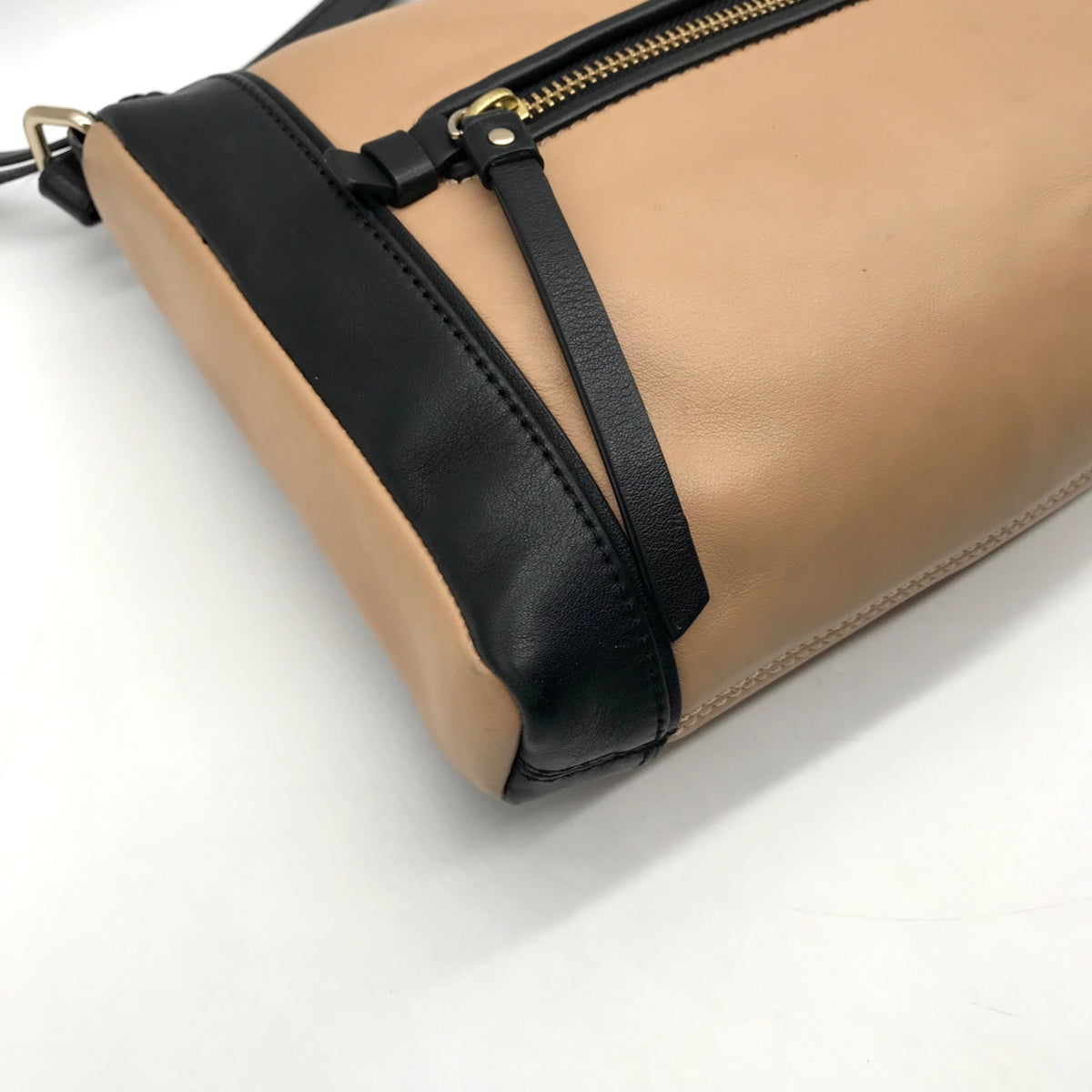 Kate Spade Two-Tone Leather Convertible Crossbody Bag