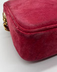 Windsmoor Pink Suede Chain Strap Crossbody