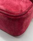 Windsmoor Pink Suede Chain Strap Crossbody