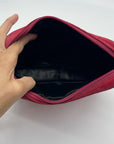 Windsmoor Pink Suede Chain Strap Crossbody