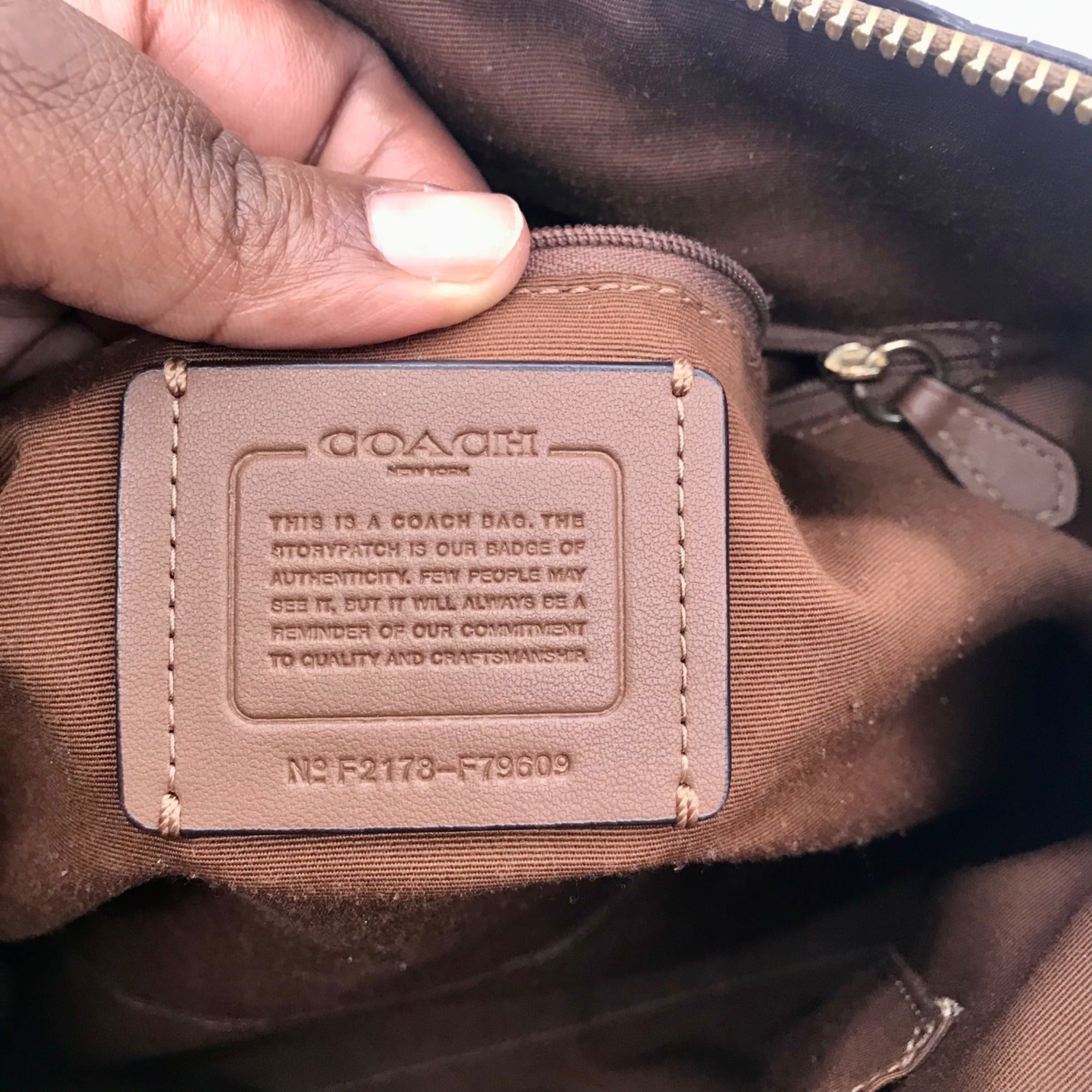 Coach Signature Canvas Gallery Tote Bag