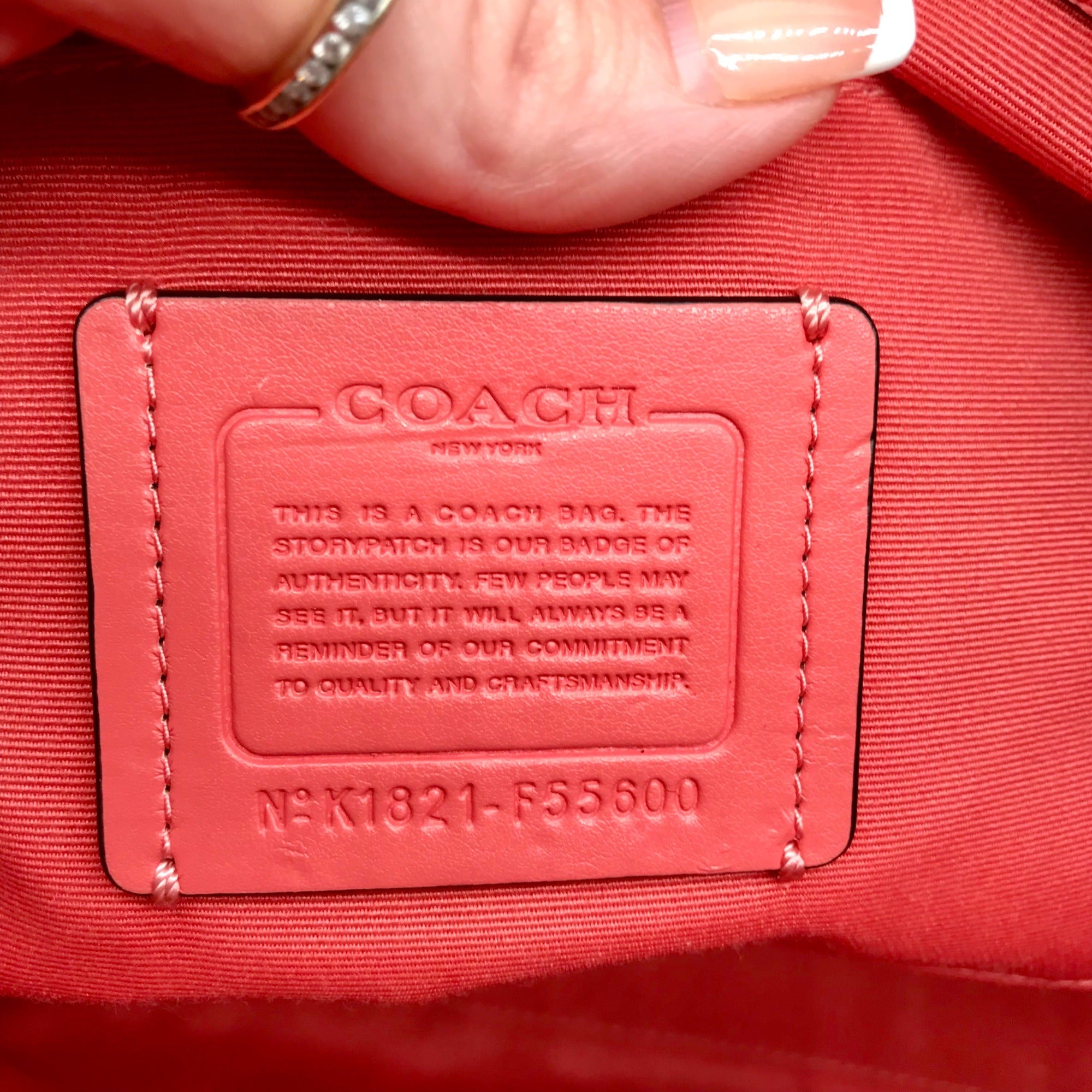 Coach Pebbled Leather Surrey Carryall Satchel Bag With Matching Wallet