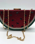 On 34th Fruit Wedge Clutch Bag