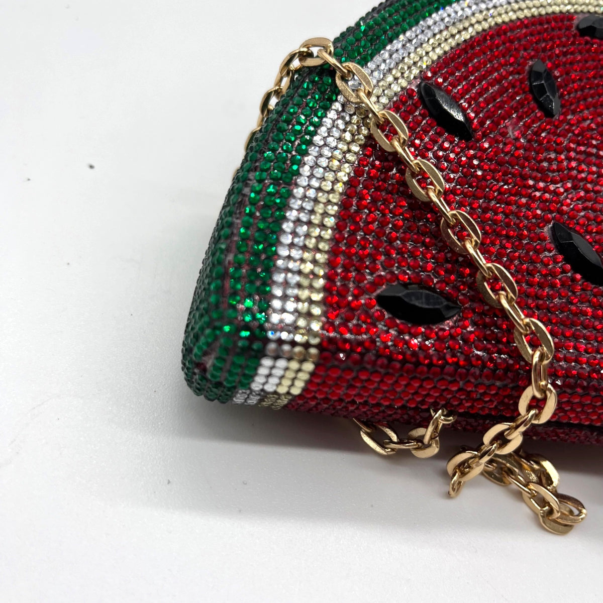 On 34th Fruit Wedge Clutch Bag