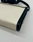 Kate Spade Cream & Black Leather Envelope Crossbody Bag