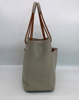 Daniella Ortiz Luz Stone Grey Pebbled Leather Shoulder Bag