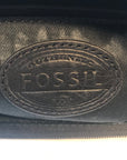 Fossil Black Leather Tessa Shopper Tote