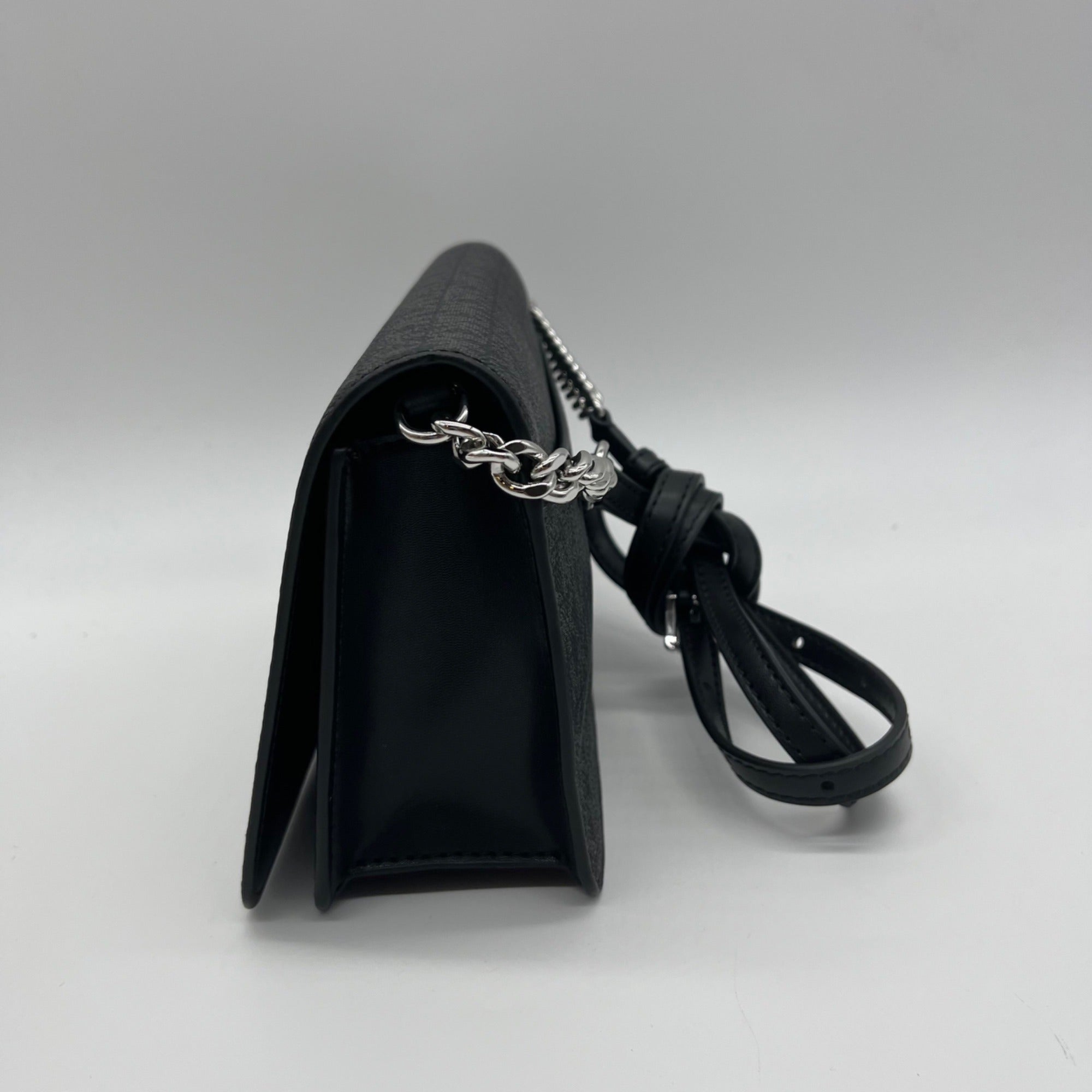 Michael Kors Black Jet Set Signature Logo Crossbody Bag