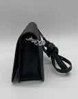 Michael Kors Black Jet Set Signature Logo Crossbody Bag
