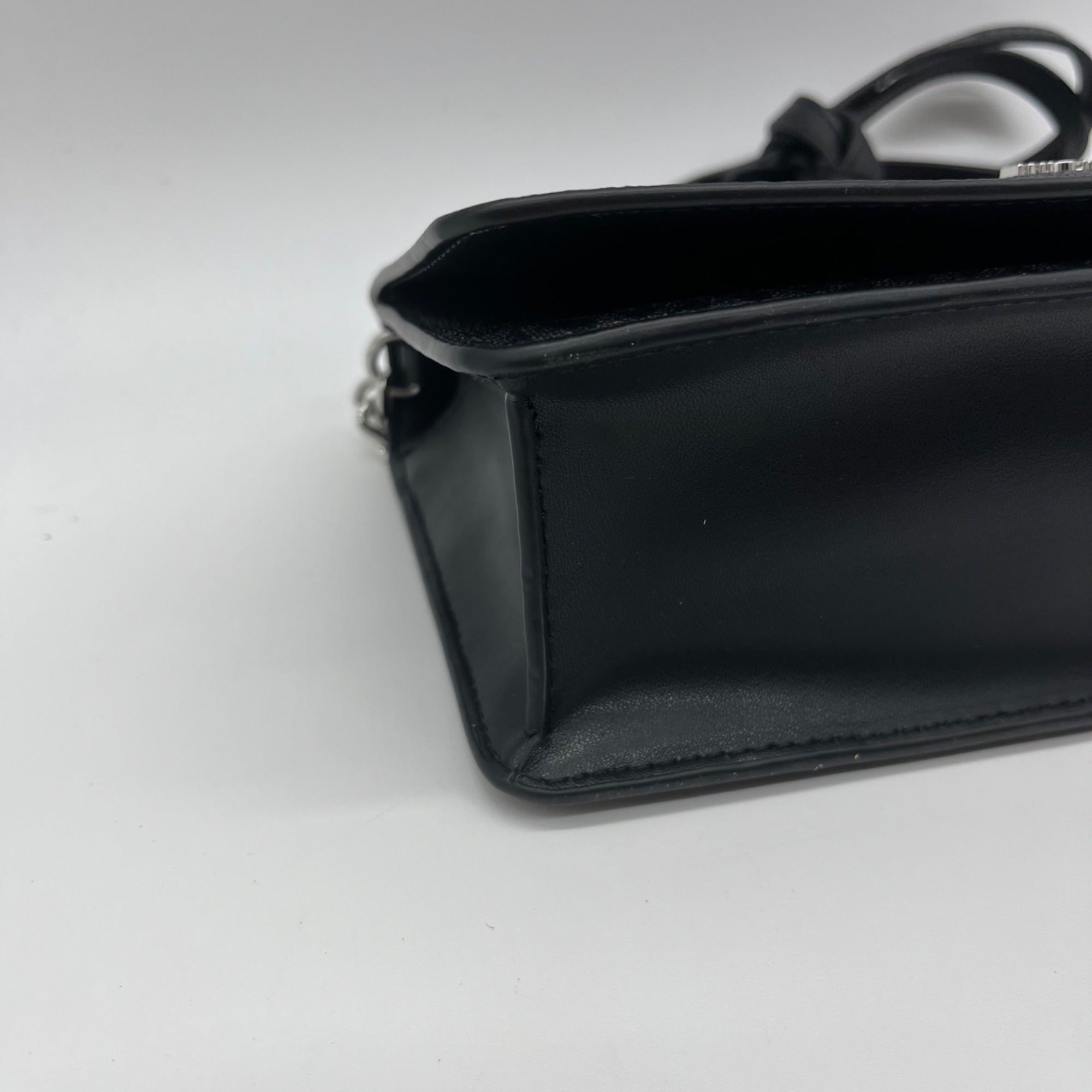 Michael Kors Black Jet Set Signature Logo Crossbody Bag