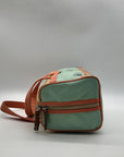 Fossil Multicolored Canvas Cosmetic Pouch