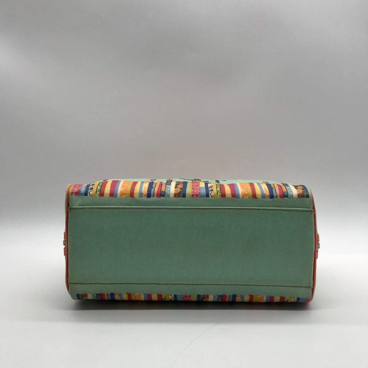 Fossil Multicolored Canvas Cosmetic Pouch