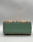 Fossil Multicolored Canvas Cosmetic Pouch