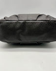 Jewell Grey Faux Snakeskin Shoulder Bag