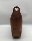 Kate Spade Brown Pebbled Leather Rosie Shoulder Bag