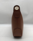 Kate Spade Brown Pebbled Leather Rosie Shoulder Bag
